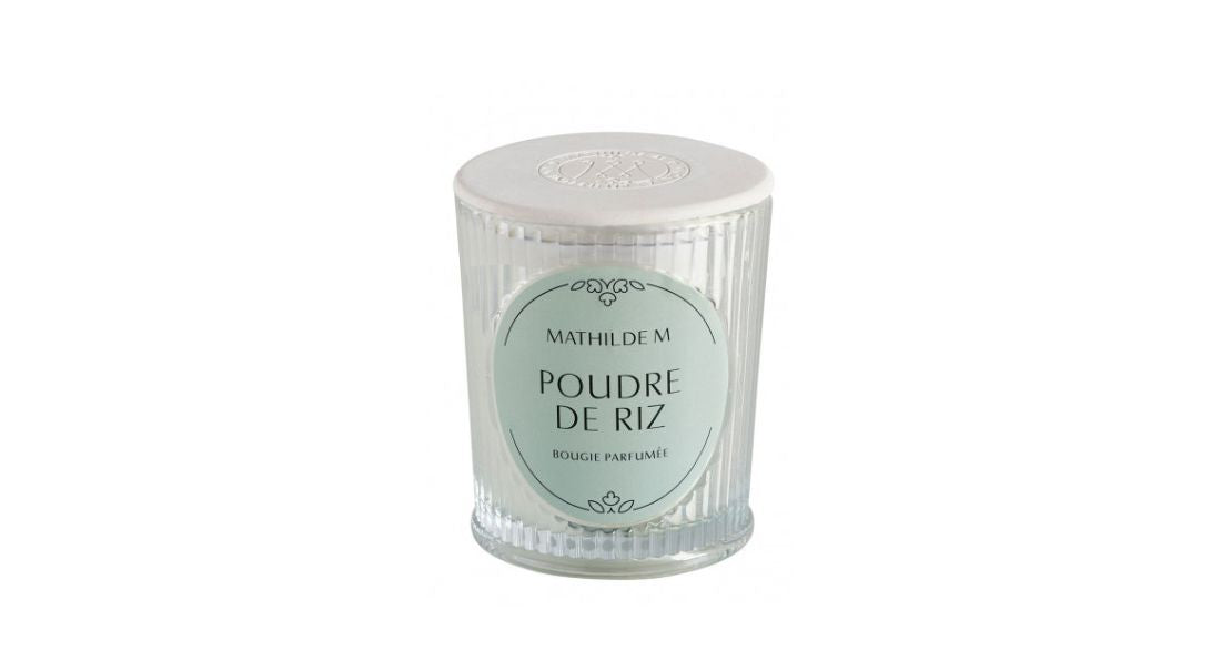bougie parfumée poudre de riz Mathilde M