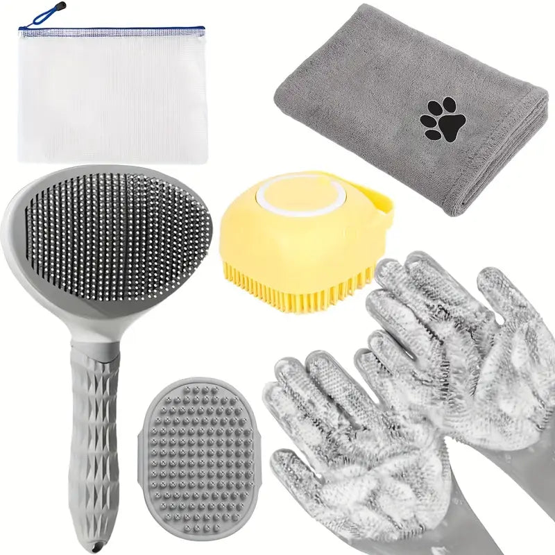 Kit de Toilettage 6-en-1 pour Chiens & Chats