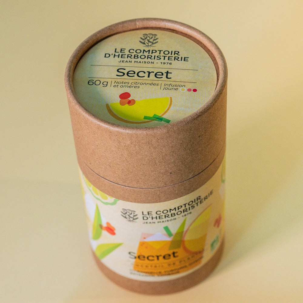 Infusion Cocktail de Plantes Bio Secret – L'Éveil des Sens (60g)