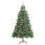 Artificial Christmas Tree 240cm - Outdoor Decoration with Pine Cones and Berries