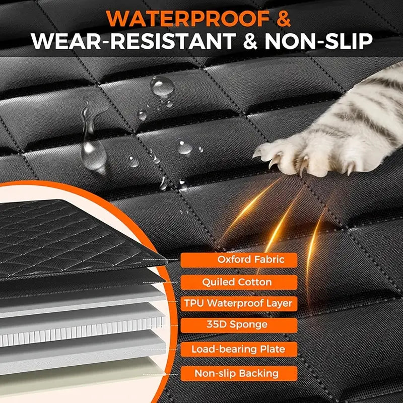 Support de Fond Dur pour Siège Auto Chien