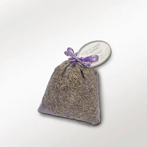 Purple Organza Dried Flower Bag - Nicolosi Créations