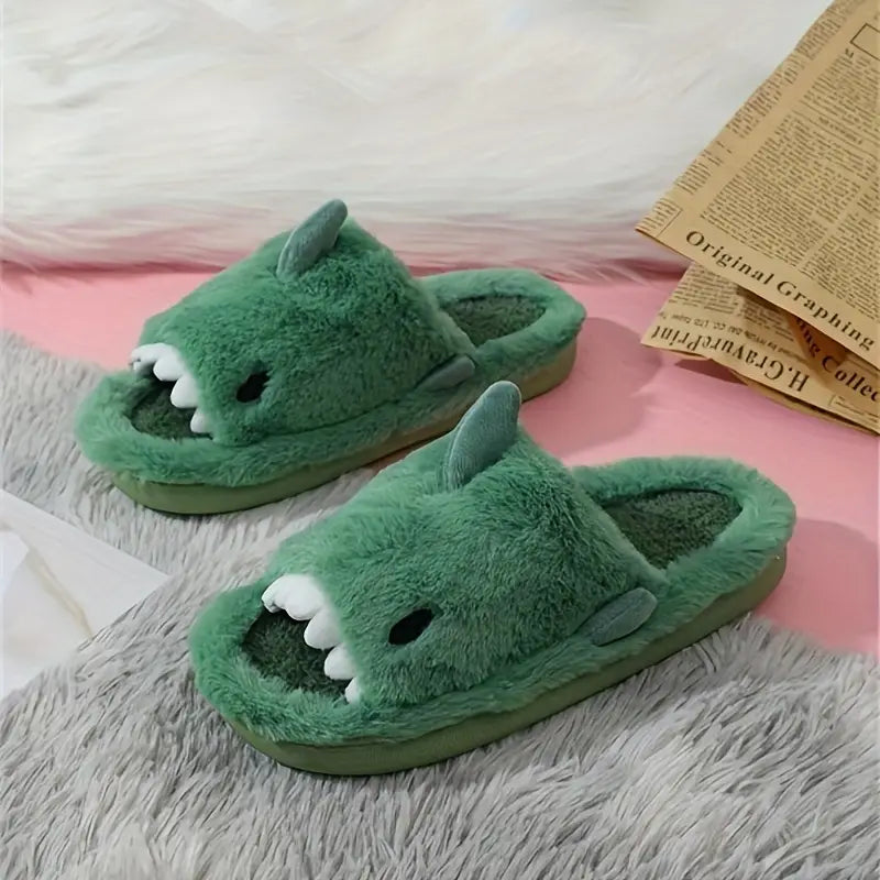 Pantoufles Requin Mignonnes pour Hommes – Confort Hivernal