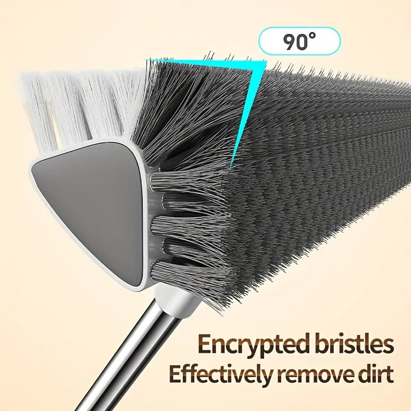 Brosse de Nettoyage à Deux Faces Joybos avec Manche Long & Tête en V Pivotante