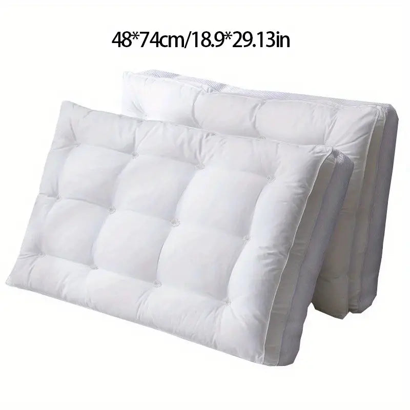 Oreiller de Luxe Hôtel – Coussin Ultra Doux 2-en-1 pour le Cou