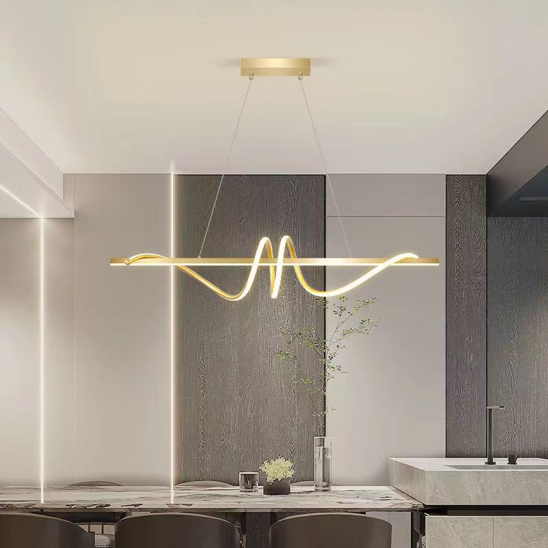 Lustre LED Suspendu  – Design Minimaliste pour Salon, Salle à Manger et Bureau