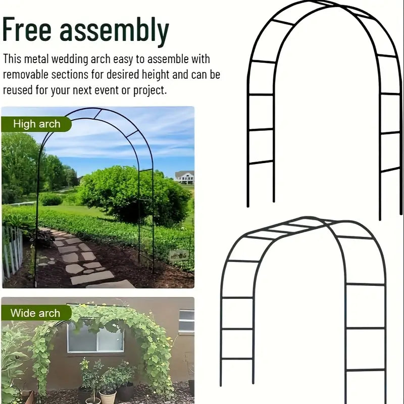 Arche de Jardin en Métal Durable