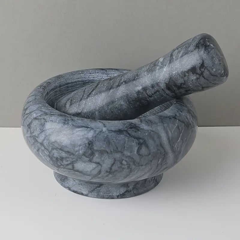 Ensemble de Mortier & Pilon en Marbre Premium