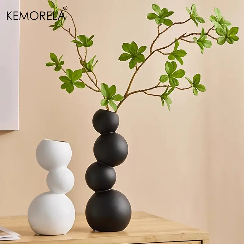 KEMORELA Ceramic Vase Set - Timeless Elegance