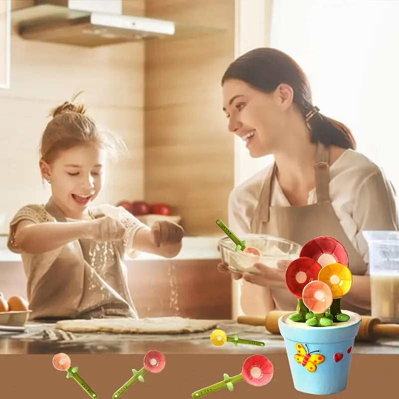 Ensemble de Cuillères à Mesurer en Céramique