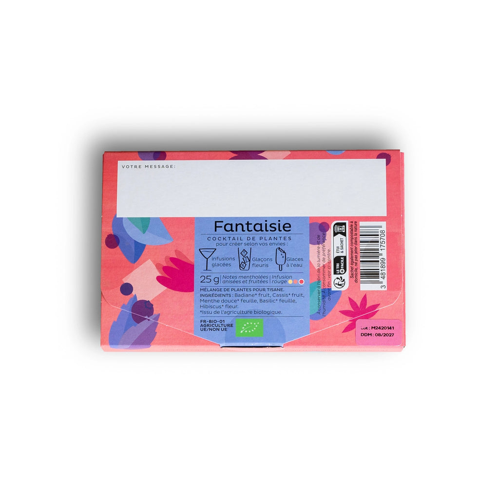 INFUSION GLACÉE À POSTER FANTAISIE 25 G