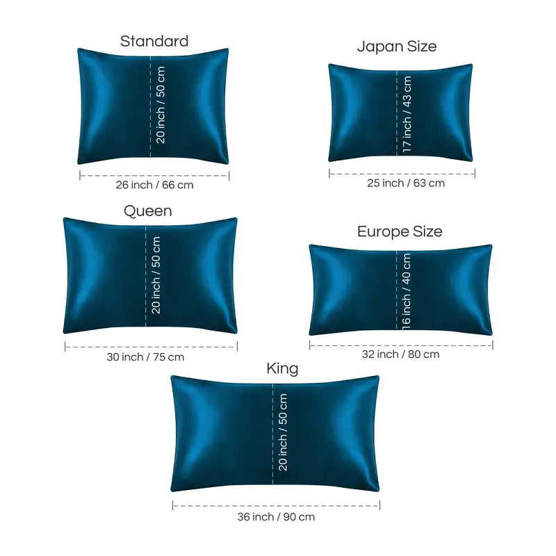 Housse d’Oreiller en Soie de Mûrier 100% – Luxe, Douceur et Soin de la Peau