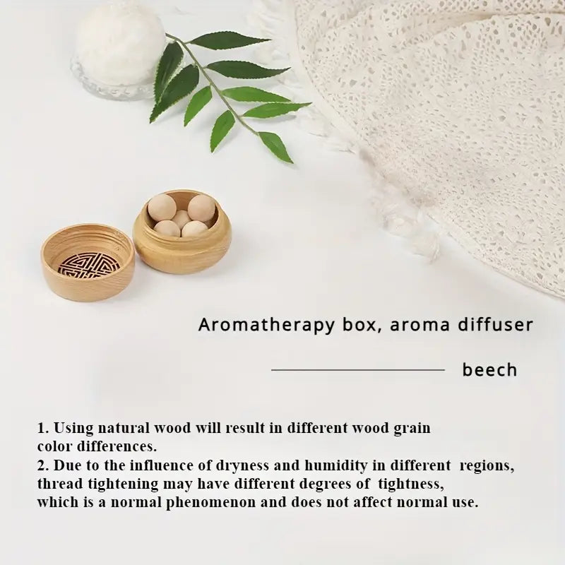 Wooden Essential Oil Diffuser - Natural Elegance and Fragrance