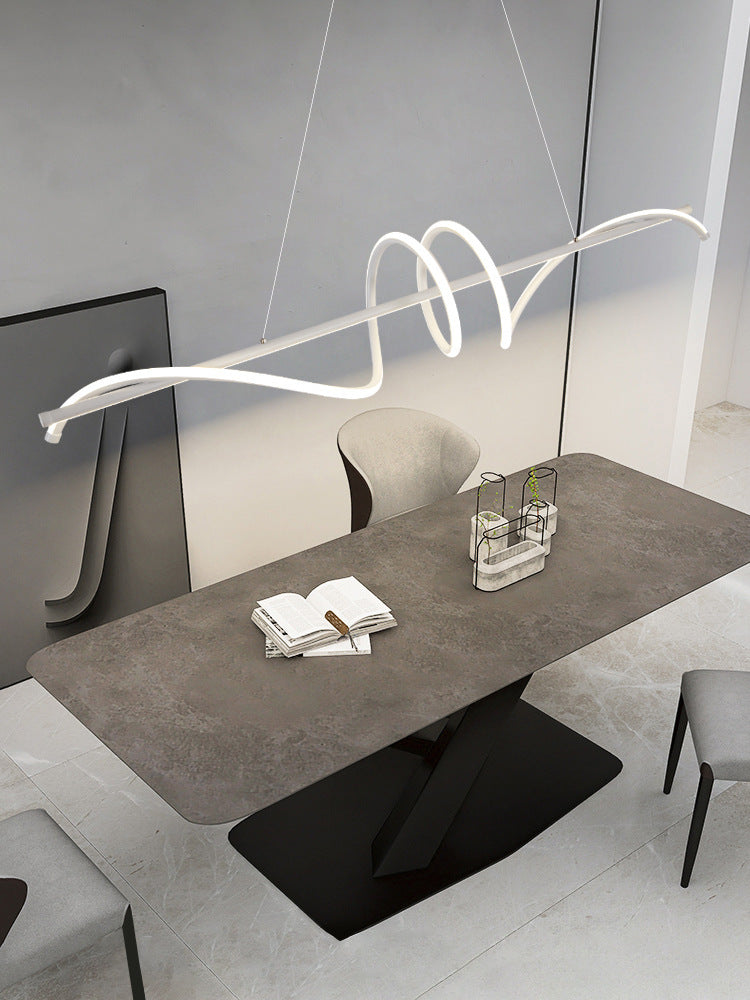 Lustre LED Suspendu  – Design Minimaliste pour Salon, Salle à Manger et Bureau