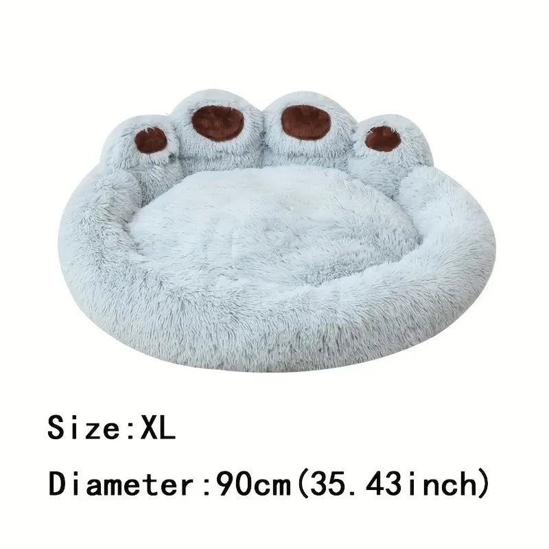 Lit pour Chien et Chat en Peluche Ultra Douce