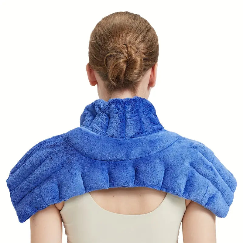 Coussin Chauffant pour Micro-ondes – Soulagement Naturel pour Cou, Épaules & Dos