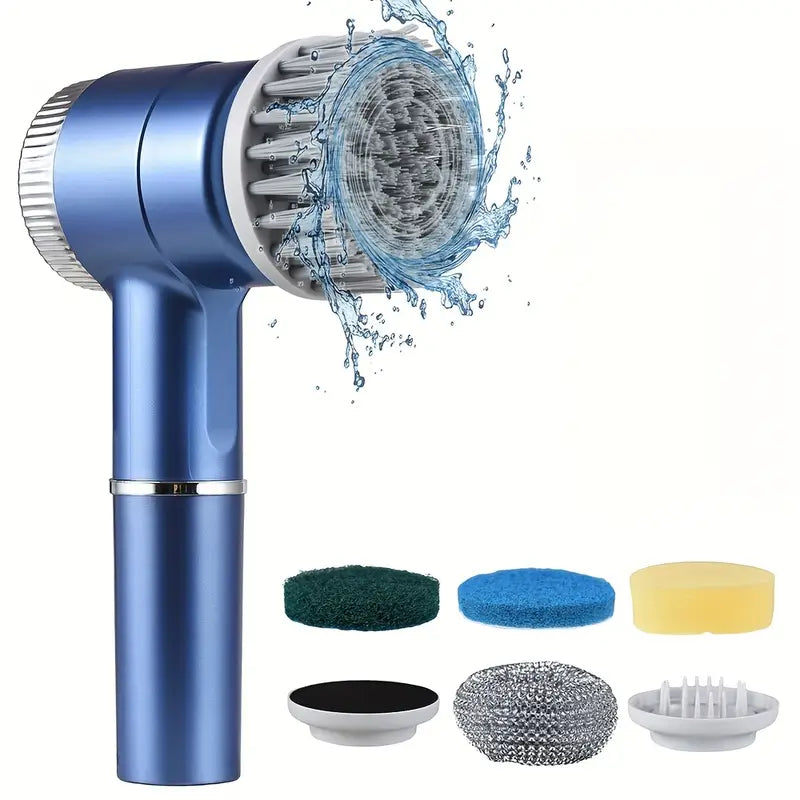 Brosse de Nettoyage Électrique Rotative Sans Fil – Rechargeable USB