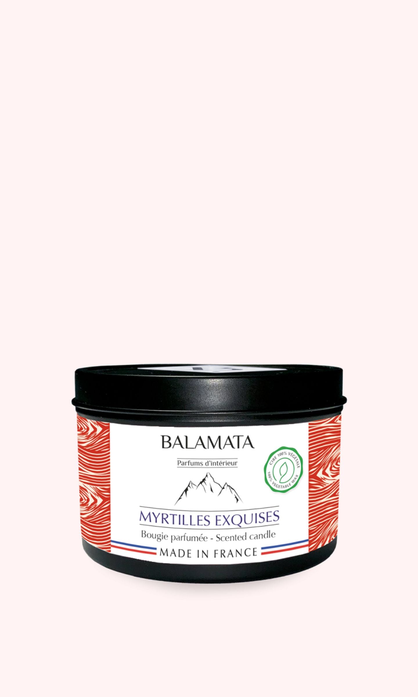 Exquisite Blueberries Scented Candle 160g - Balamata