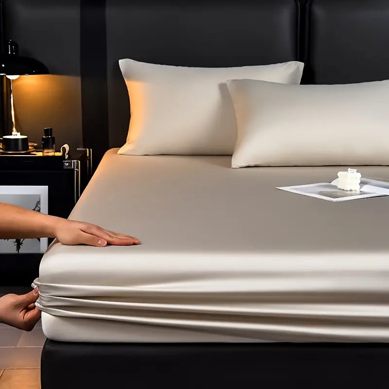 Drap-Housse Ajusté 100% Lyocell – Luxe Fraîcheur & Confort Naturel