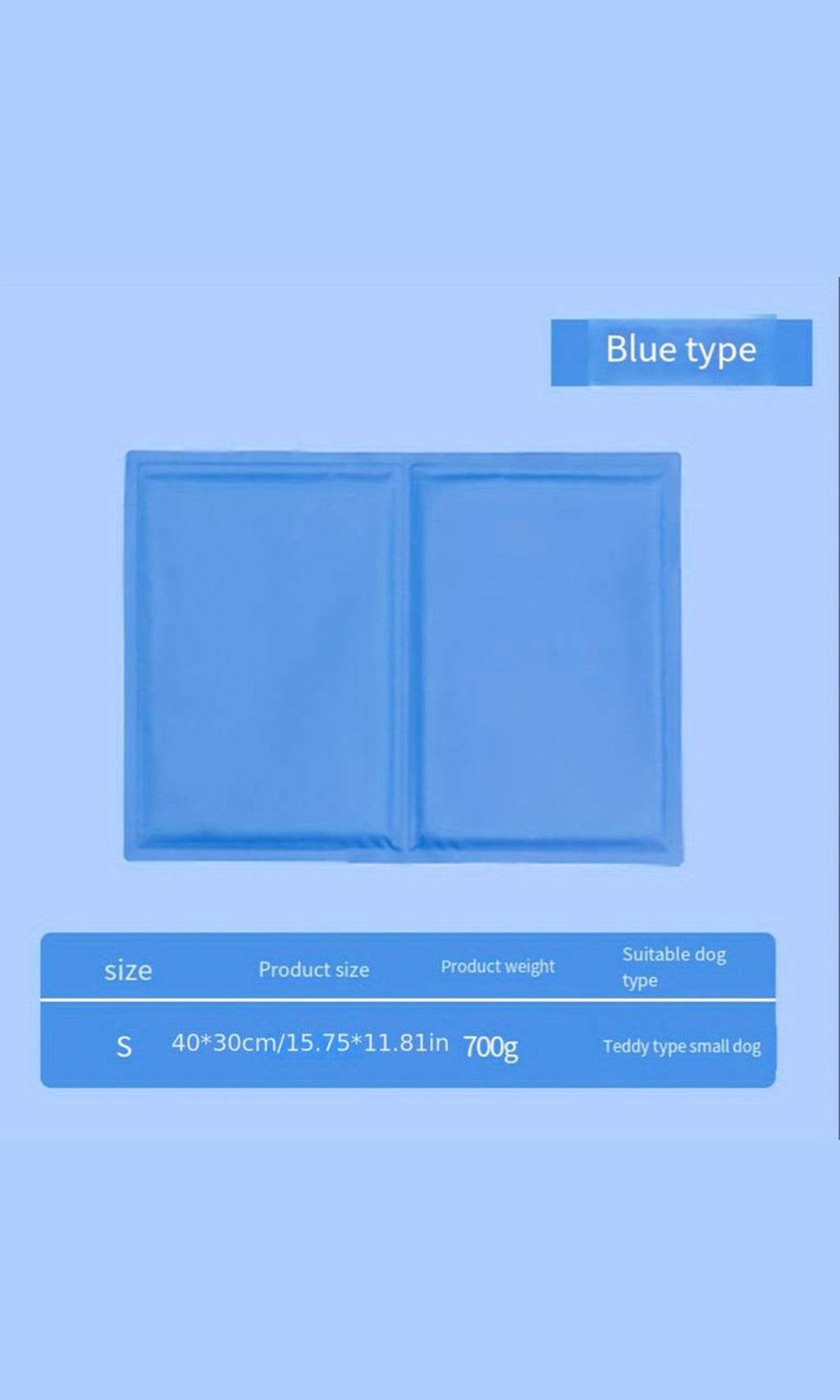 Tapis de Refroidissement pour Chien