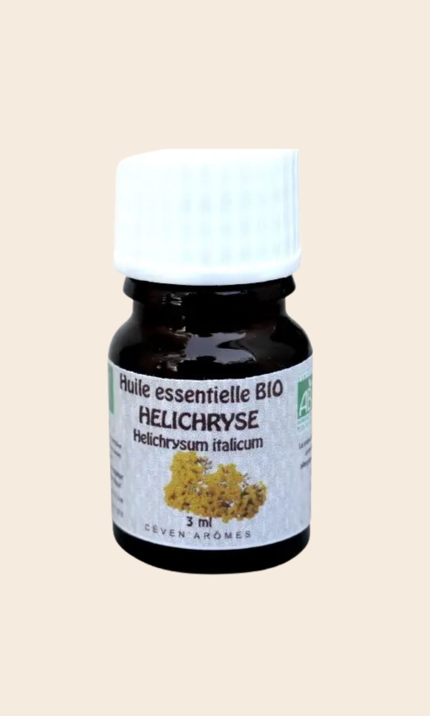 Huile Essentielle Hélichryse Italienne 3 ml - Céven’Arômes