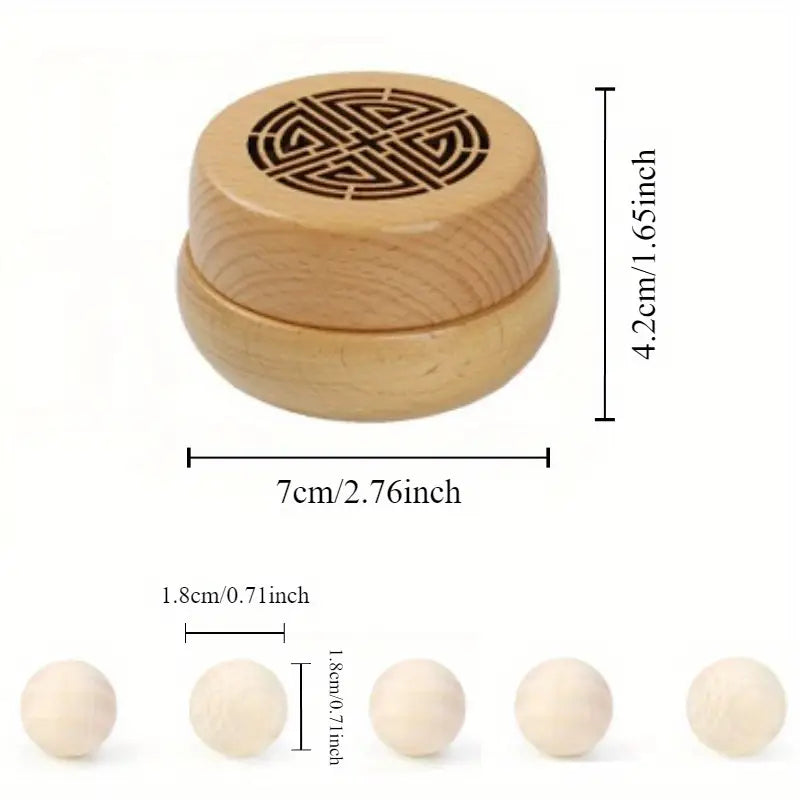 Wooden Essential Oil Diffuser - Natural Elegance and Fragrance