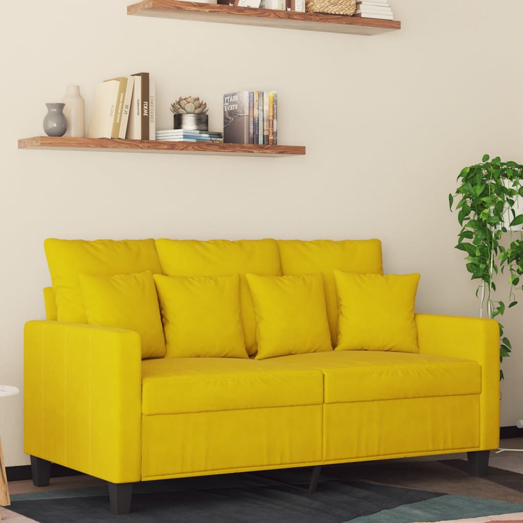 Canapé en velours – Disponible de 60 à 180 cm