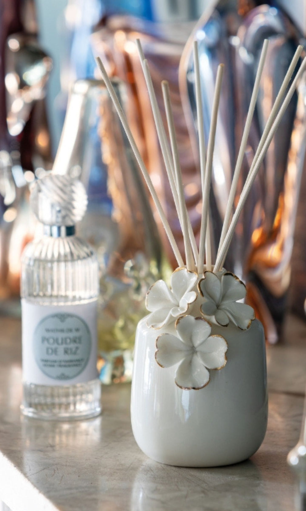 Home Fragrance "Rice Powder" - Mathilde.M - Elegance and Softness in 100 ml