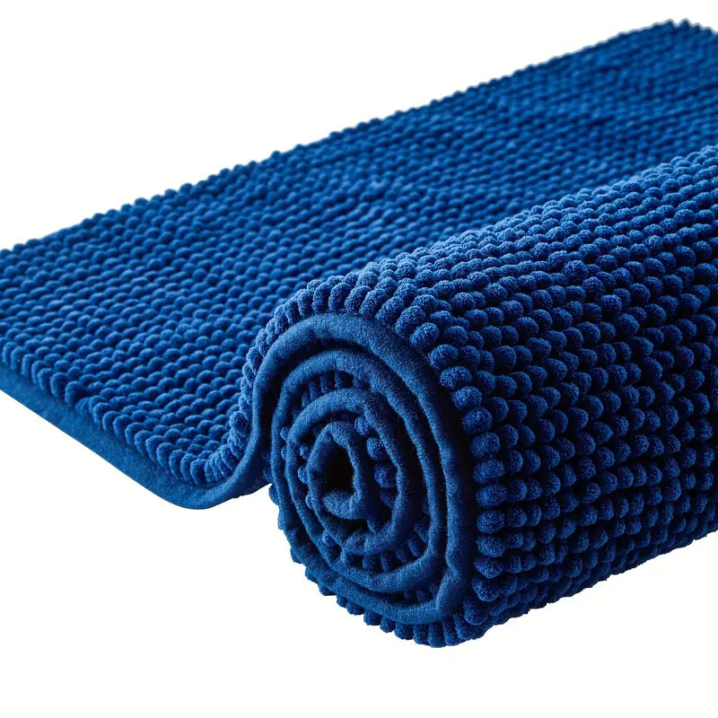 Ensemble de 3 Tapis de Salle de Bain en Chenille Épais