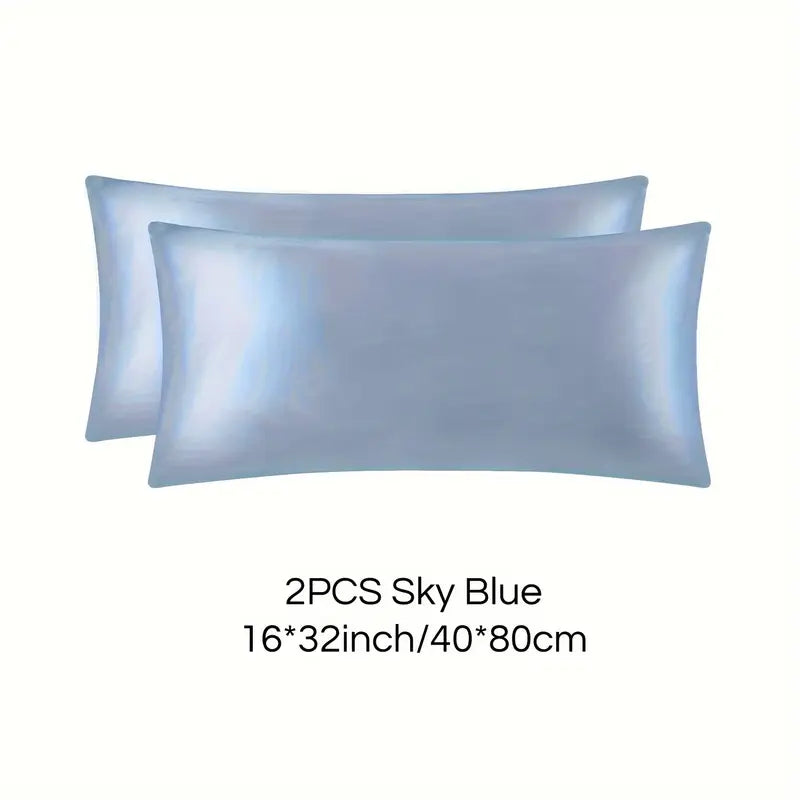 Taie d’Oreiller 100 % Soie de Mûrier – L’Élégance Intemporelle au Service de Vos Nuits