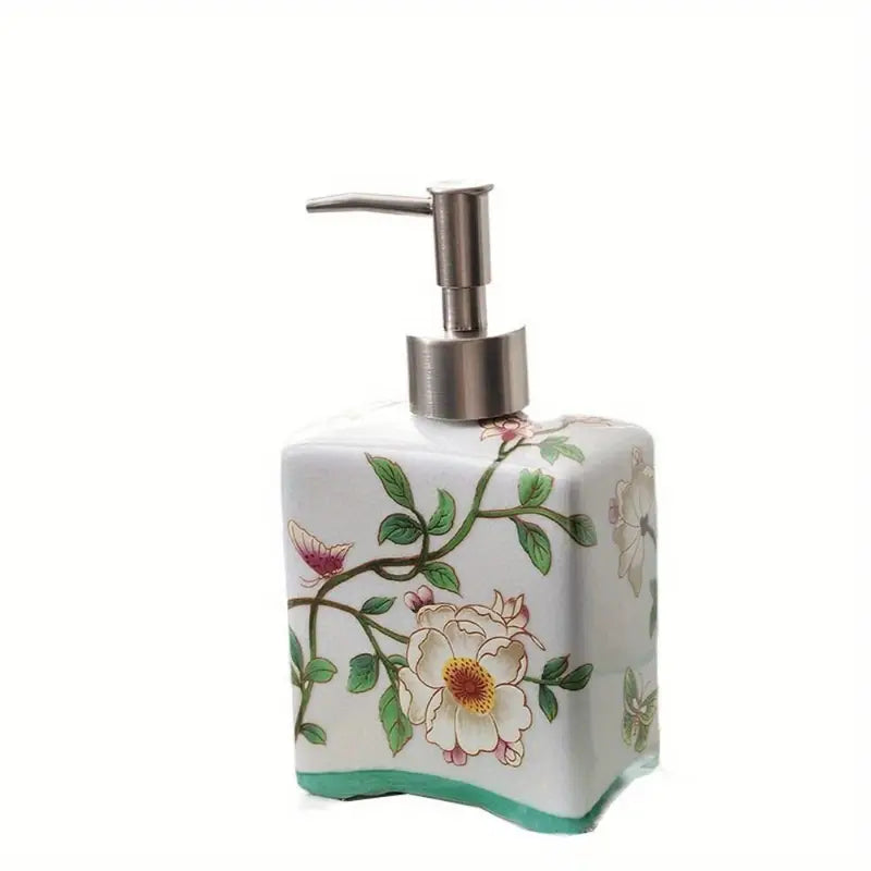 Distributeur de savon vintage en céramique – 410 ml