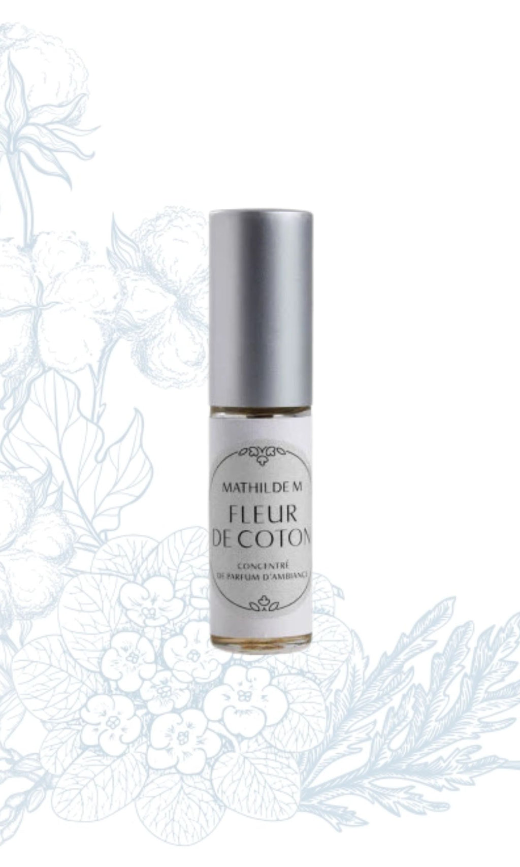 Concentré de Parfum d'Ambiance "Fleur de Coton" - 4 ml : La Douceur Envolée de Mathilde M.