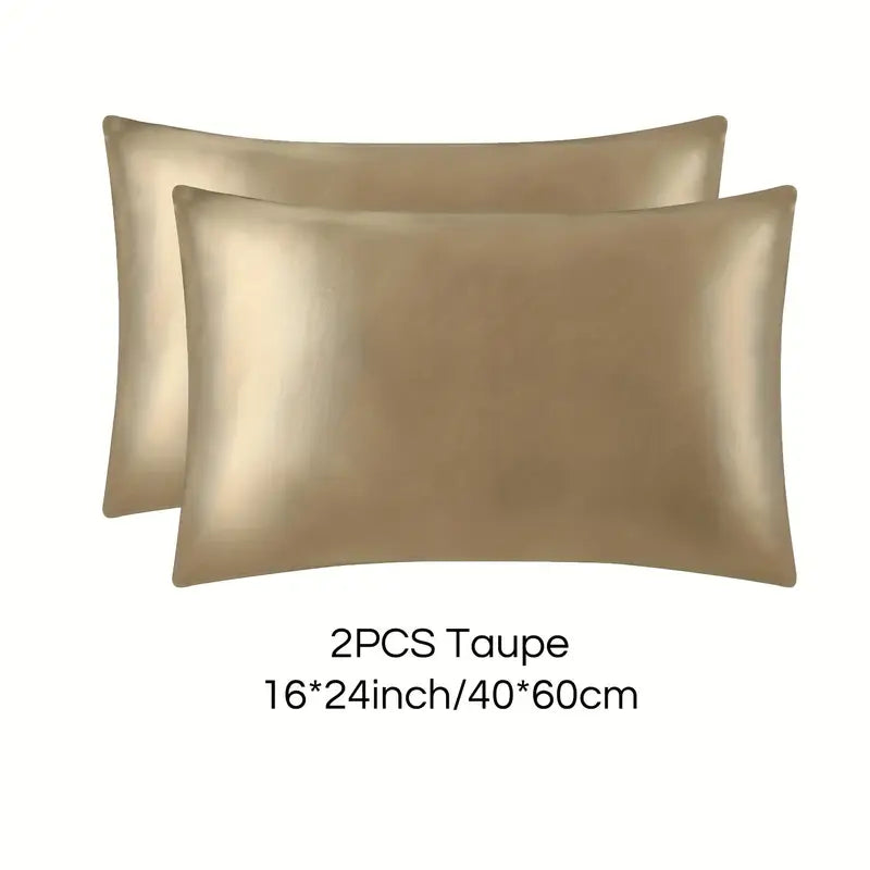 Taie d’Oreiller 100 % Soie de Mûrier – L’Élégance Intemporelle au Service de Vos Nuits