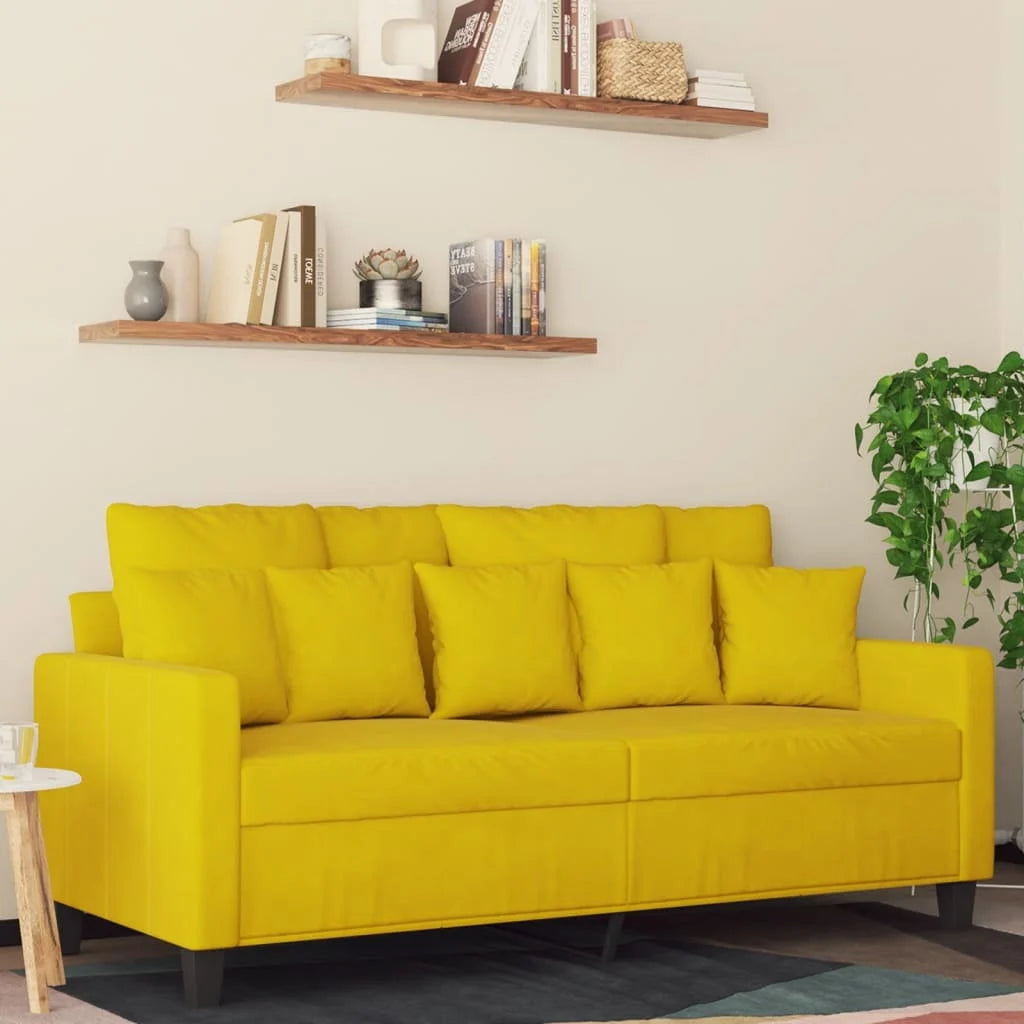 Canapé en velours – Disponible de 60 à 180 cm