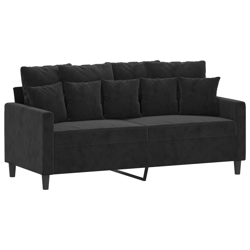 Canapé en velours – Disponible de 60 à 180 cm