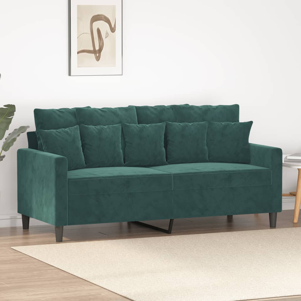 Canapé en velours – Disponible de 60 à 180 cm