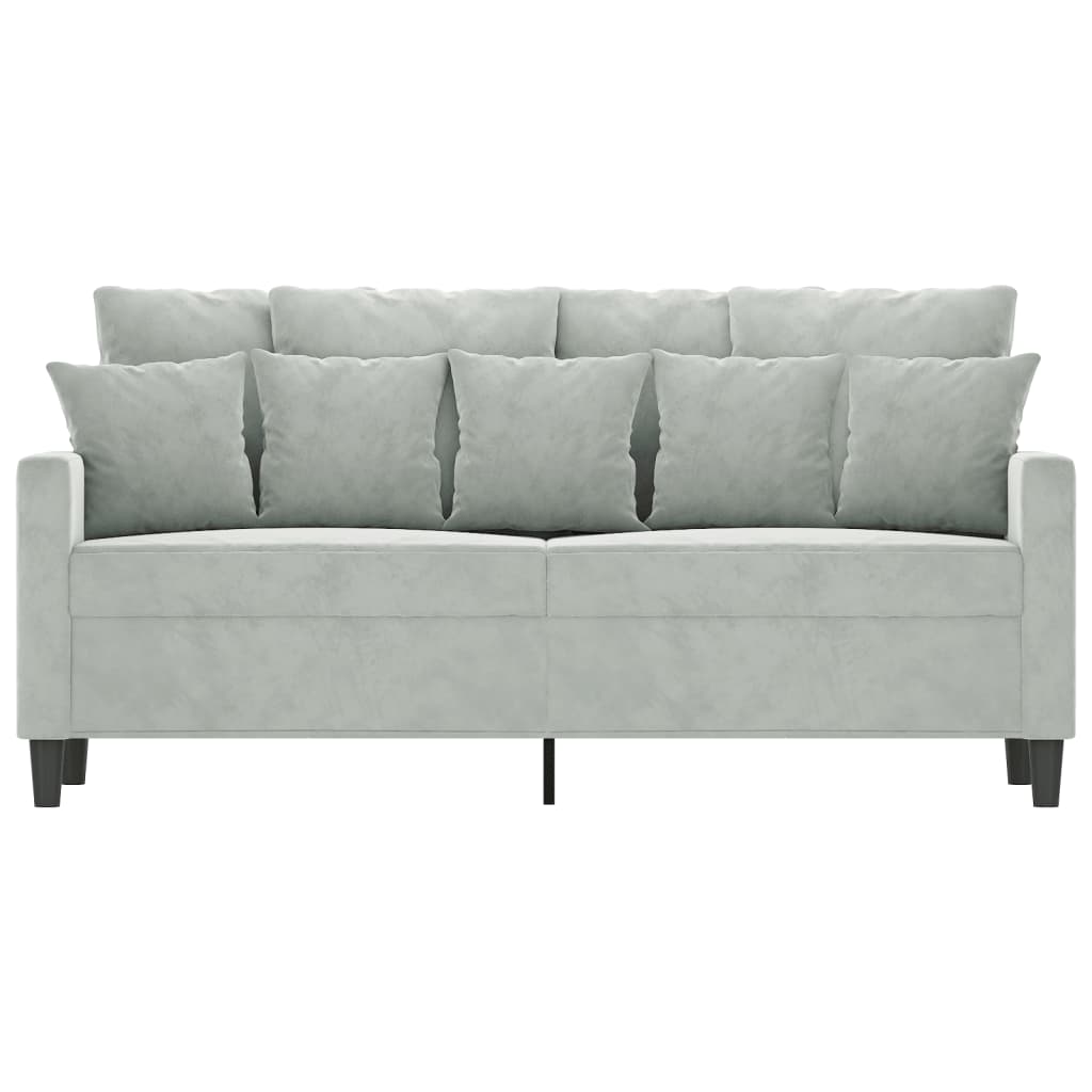Canapé en velours – Disponible de 60 à 180 cm