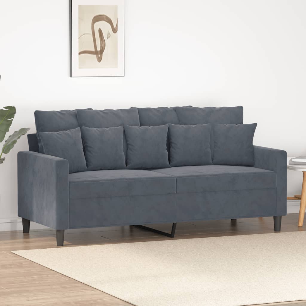 Canapé en velours – Disponible de 60 à 180 cm