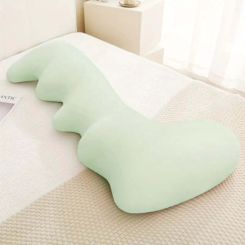 Coussin de Soie Glacée Ergonomique – Confort & Fraîcheur pour un Sommeil Idéal
