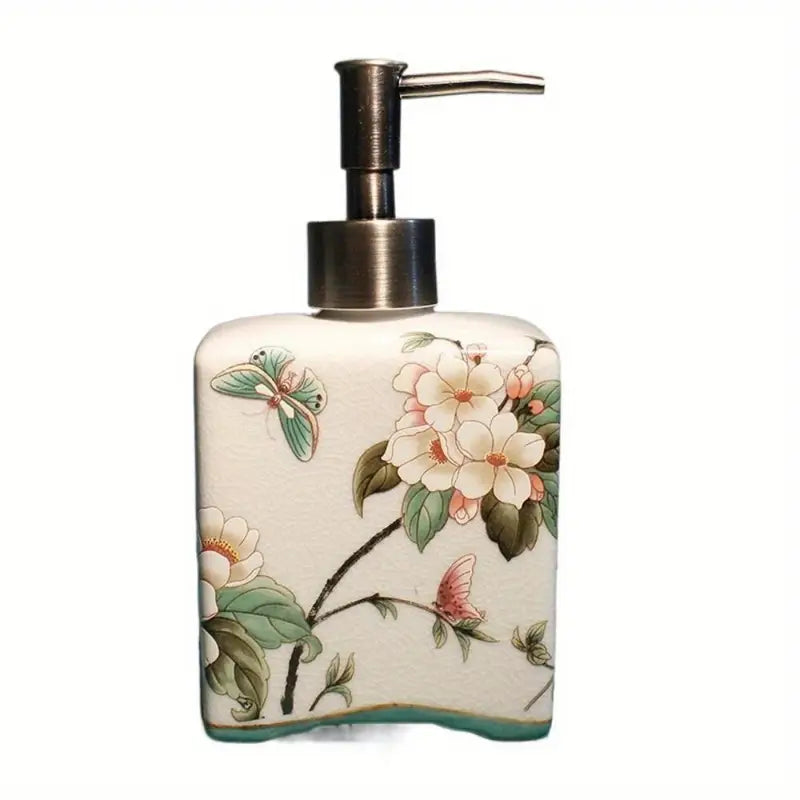 Distributeur de savon vintage en céramique – 410 ml