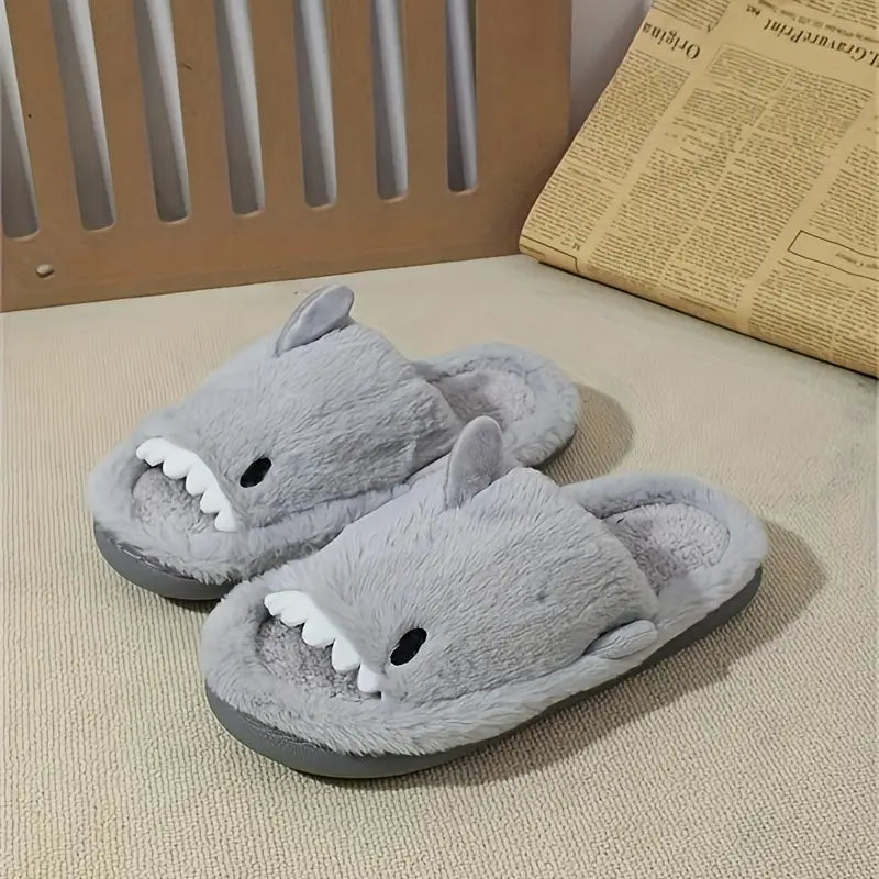 Pantoufles Requin Mignonnes pour Hommes – Confort Hivernal