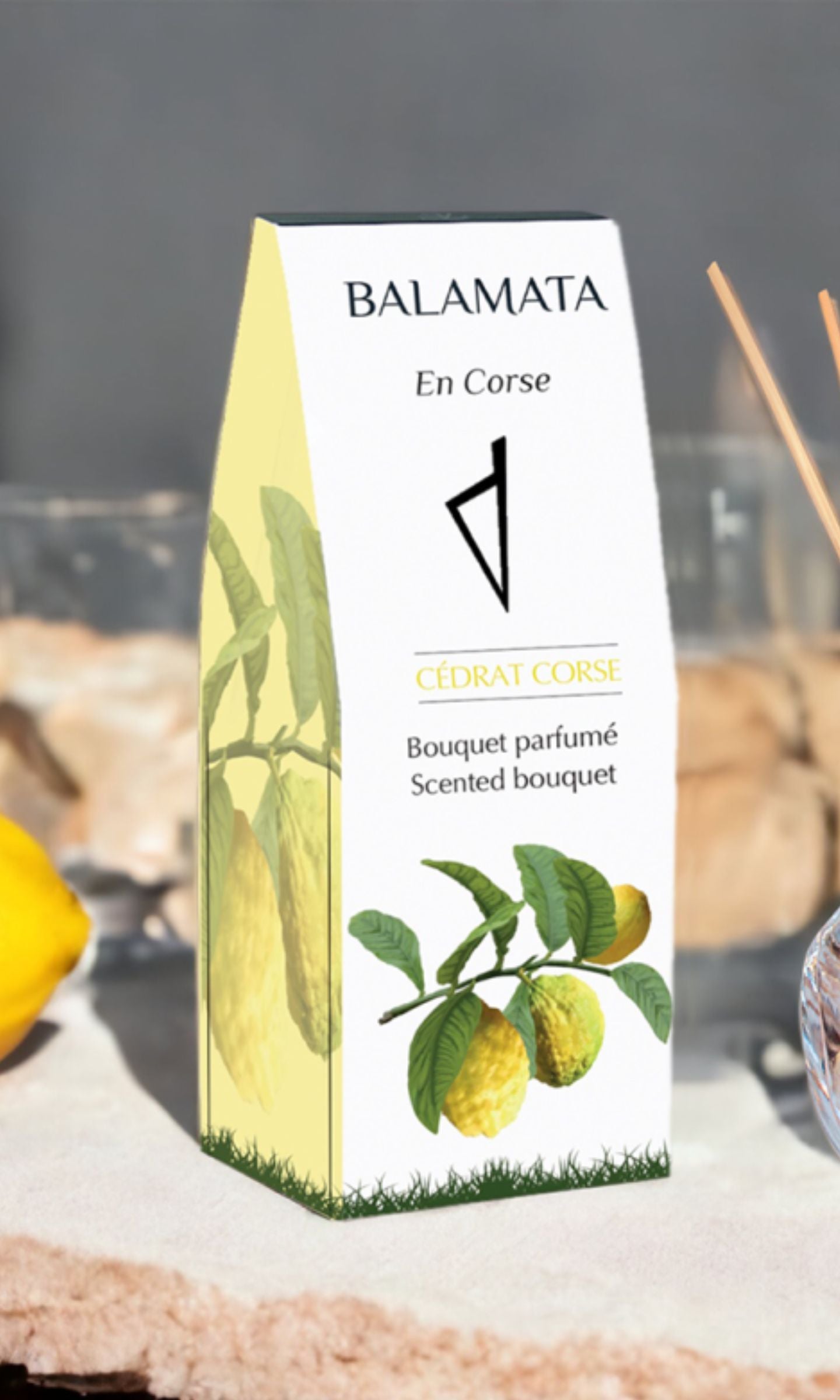 Bouquet Parfumé Cédrat Corse - 100 ml - Balamata