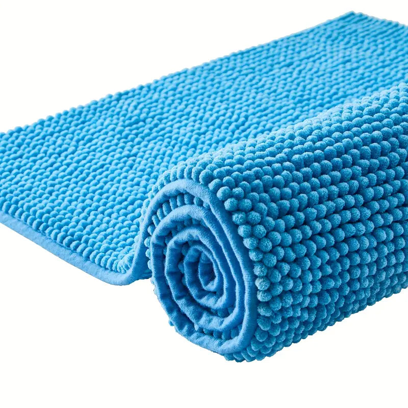 Ensemble de 3 Tapis de Salle de Bain en Chenille Épais