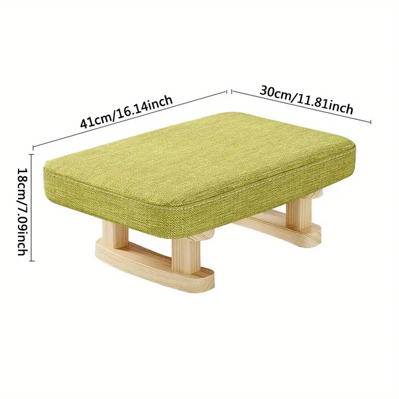 Tabouret de Canapé en Bois Massif