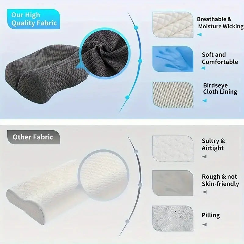 Coussin cervical en mousse à mémoire de forme