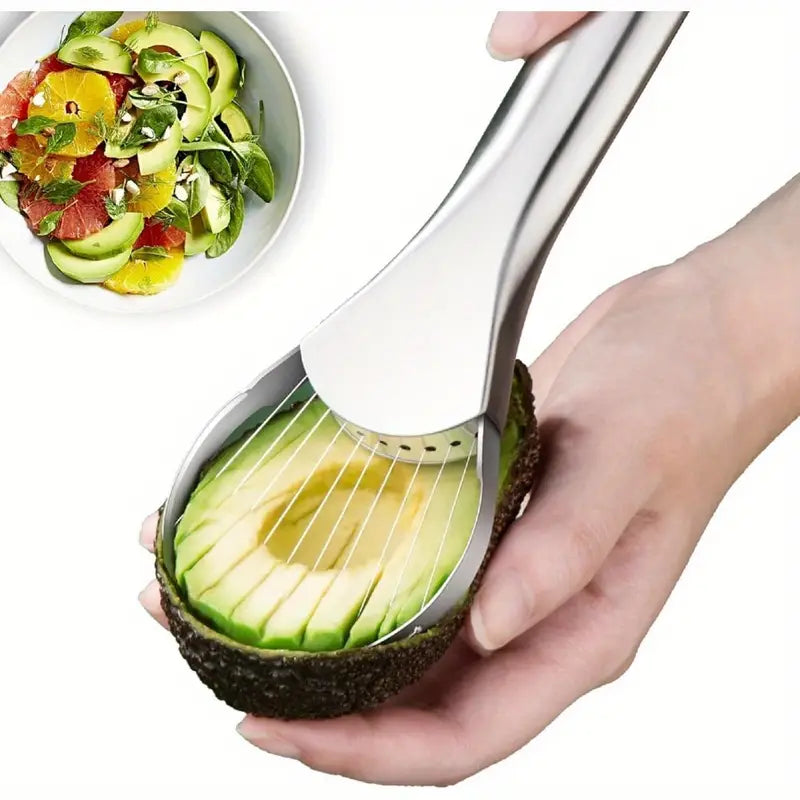 Coupe-Avocat & Dénoyauteur 2-en-1 – Outil de Cuisine