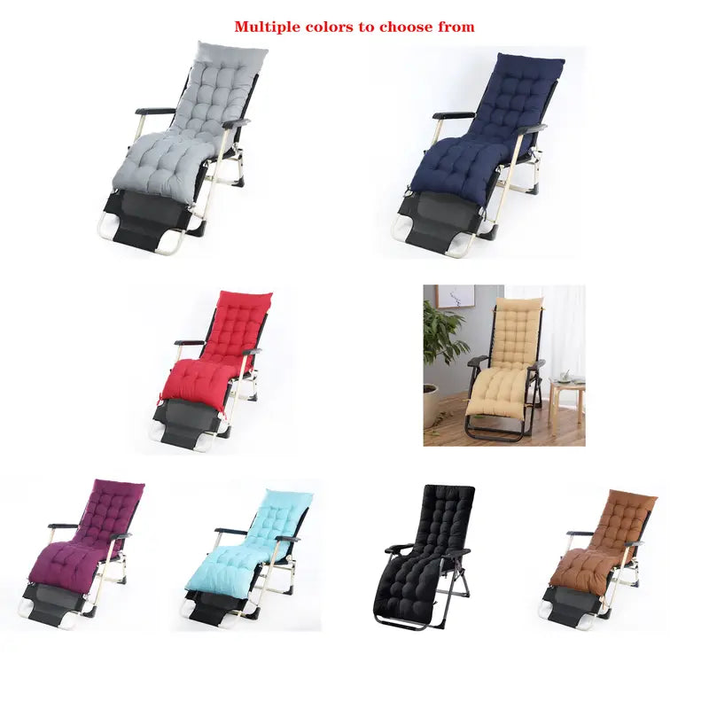 Coussin de Chaise Longue ajusté Luxueux – Pour l'Extérieur et l'Intérieur