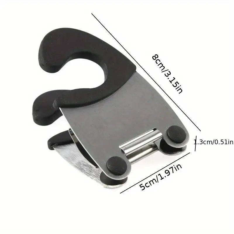 Support de Cuillère en Acier Inoxydable – Clip Latéral pour Pot