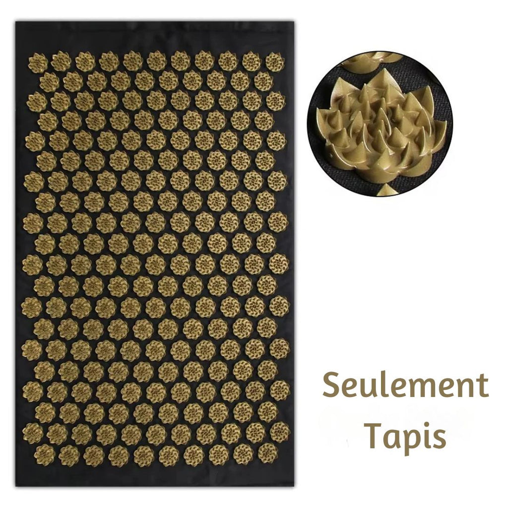 Pranamat Éco – Tapis d’Acupression Lotus pour une Détente Totale