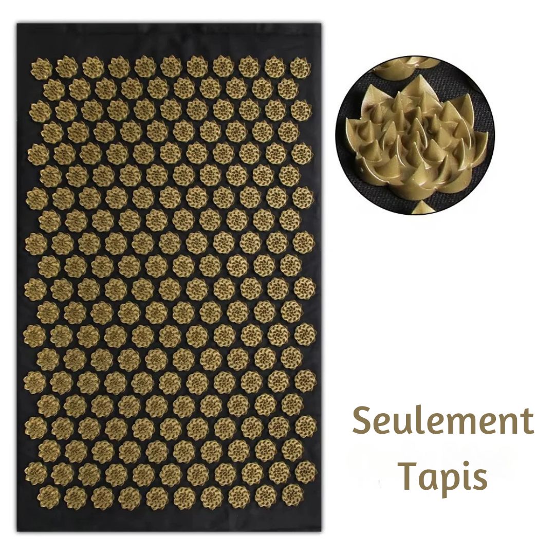 Pranamat Éco – Tapis d’Acupression Lotus pour une Détente Totale